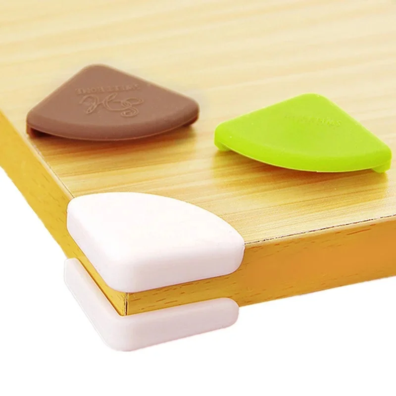 Protecteur d'angle de table en verre de sécurité pour bébé et enfant en bas âge, protection anti-collision pour bord de meubles de tête, 4 pièces/ensemble