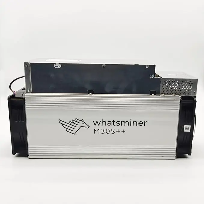 

Хит продаж, Биткоин-Майнер WHATSMINER M30S ++ 100T BTC 3400 Вт, купите 2, получите 1 бесплатно