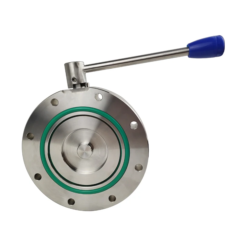 Stainless steel 304 GI vacuum butterfly valve wafer butterfly valve high vacuum negative pressure butterfly valve