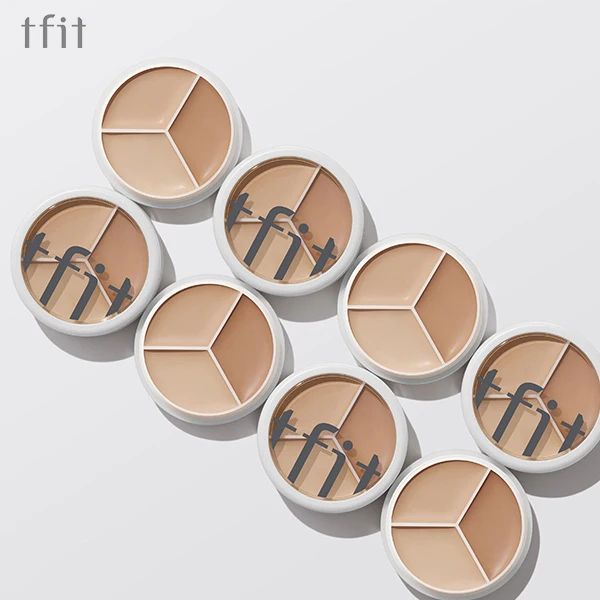 Tea fit cover up pro tricolor concealer 15g