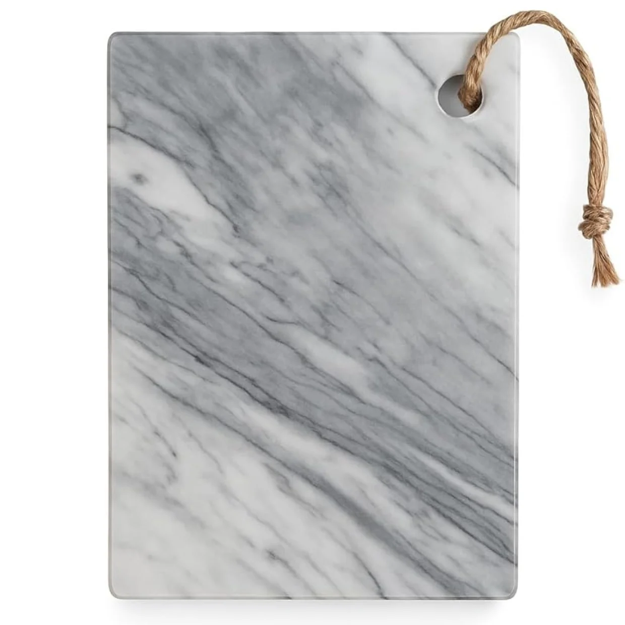 Tagliere in Marmo di Carrara Venato 30×20 cm – FILO – Elegante, Lucido, Artigianale – Ideale per Formaggi, Sushi e Salumi – Arredo Tavola di Design | Kalu Creations