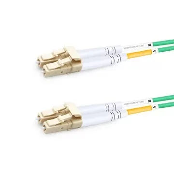 OM5 LC UPC to LC UPC Duplex Multimode LSZH Fiber Patch Cord