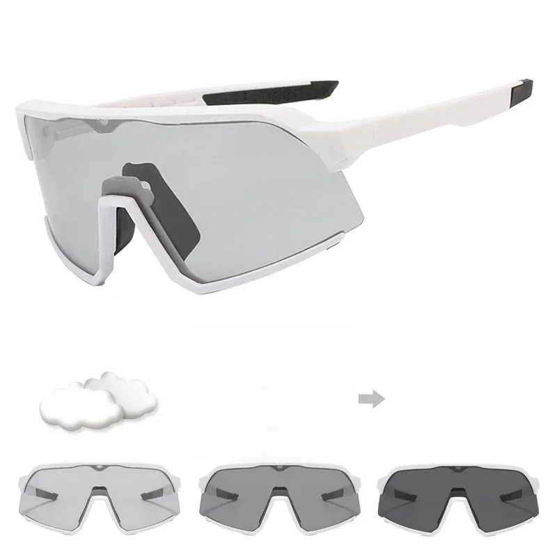 AliExpress Photochromic Sports Sunglasses MTB Men Women Polarized Glasses UV400 Eyewear Runing Fishing Cycling Road Bicycle Goggles