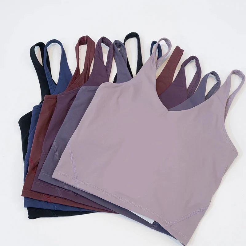 AliExpress PKWYKLRE Sports yoga bra with a gathered U-back, high-quality sports cycling, fitness running, breathable quick drying women's bra