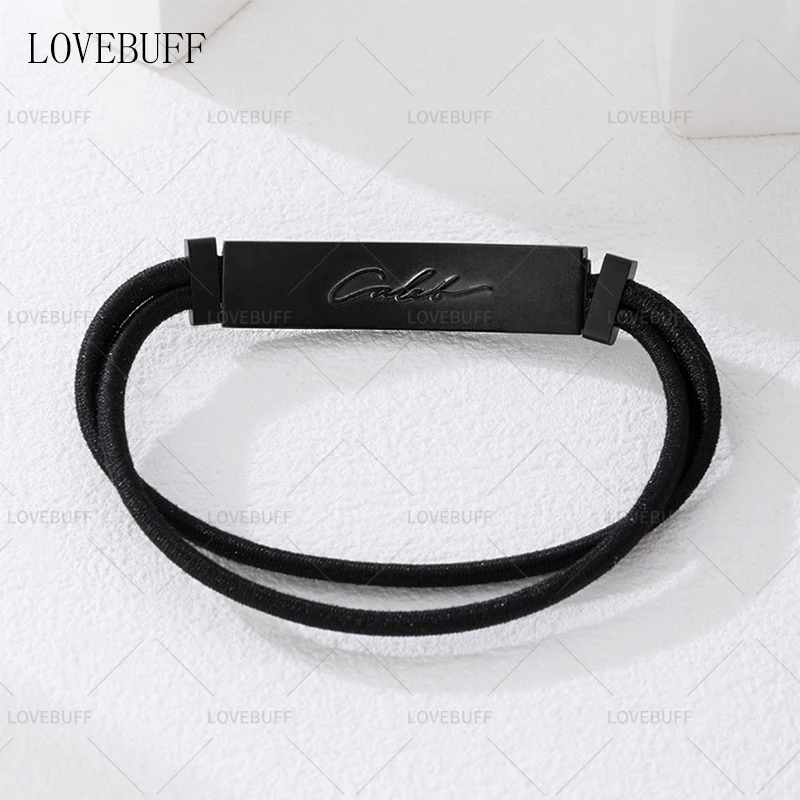 Браслет LOVEBUFF LAD Caleb Name Bar Paper Airplane Tag