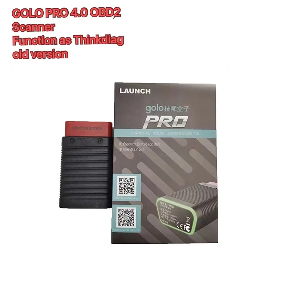 LAUNCH X431 GOLO PRO 4.0 OBD2 Scanner Support All System Golo Pro4 BlueTooth pk Easydiag3 DBSCAR DBSCAR5 ThinkCar Thinkdiag