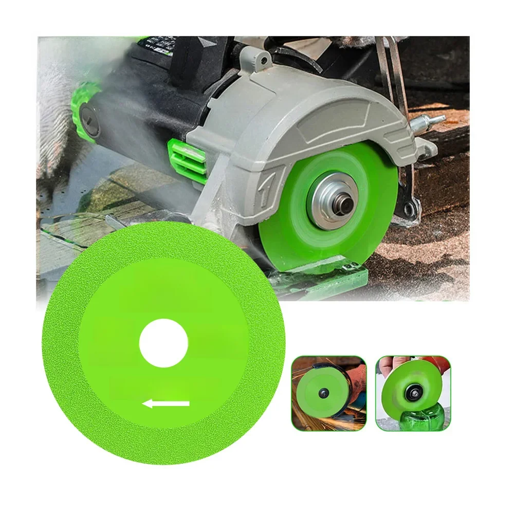 22mm otwór wewnętrzny tarcza do cięcia szkła diamentowa brzeszczot do marmuru płytki ceramiczne Jade specjalne polerowanie ostrze tnące ostre lutowanie — zdjęcie 2