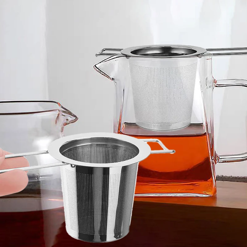 SUBADA Stainless Steel Filter Paperless Stainless Steel Pour Over Coffee Filter – Reusable Stainless Steel Filter