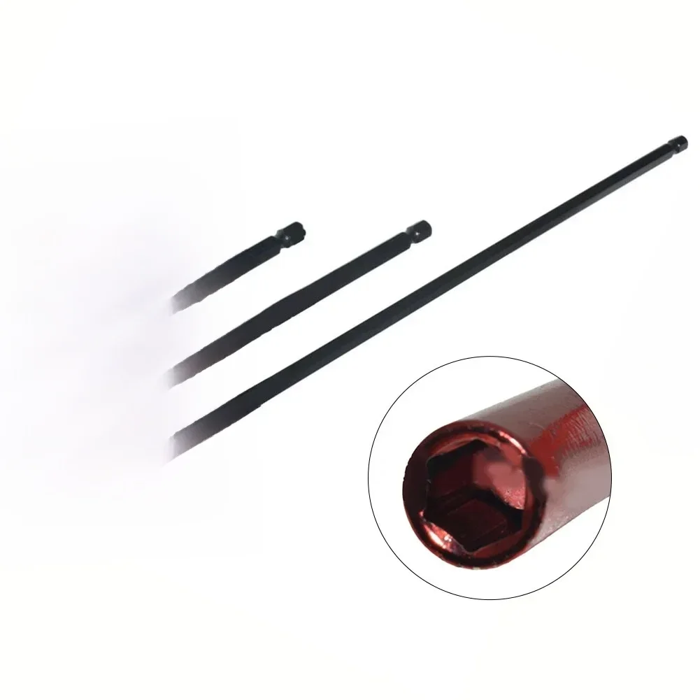 1x50-300mm uchwyt na końcówki z szybkozłączką 1/4 "uchwyt na wiertła śrubokrętowe magnetyczny uchwyt sześciokątny przedłużacz gniazdo na końcówki śrubowe — zdjęcie 2