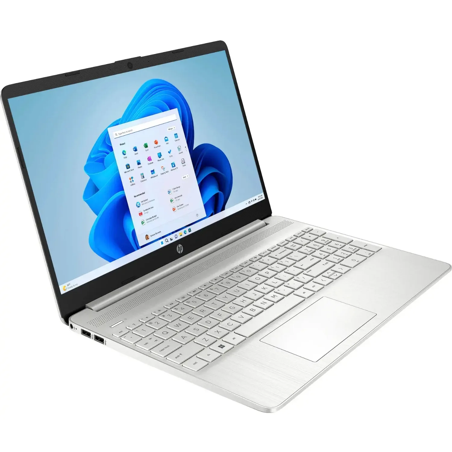 HP-businessタッチスクリーンノートパソコン、ゲーミングマウス、シルバー、Intel Core i3-1215U、64GB RAM、2テラバイトSSD、Windows 11 s、15.6インチ