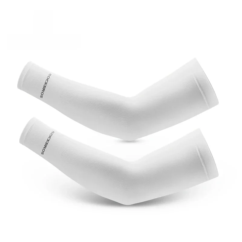 AliExpress ROCKBROS Running Cycling Arm Sleeves Men Women Ice Silk Sun Protection Arm Warmers For Outdoor Camping Sports Fishing Basketball