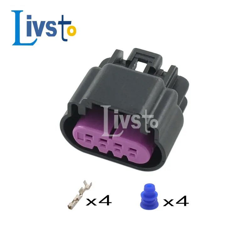 5/20/50/100 Sets 4 Pin Delphi GT 150 Series Sealed Female Socket  Waterproof Auto Connector 15466325 DJ7046D-1.5-21