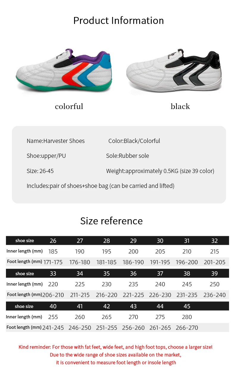 Kampfsportschuhe für Damen und Herren, Karate, Kung Fu, Taekwondo Trainingsschuhe, rutschfeste Gummisohle, Fitness-Workout-Sportschuhe – Detail 1