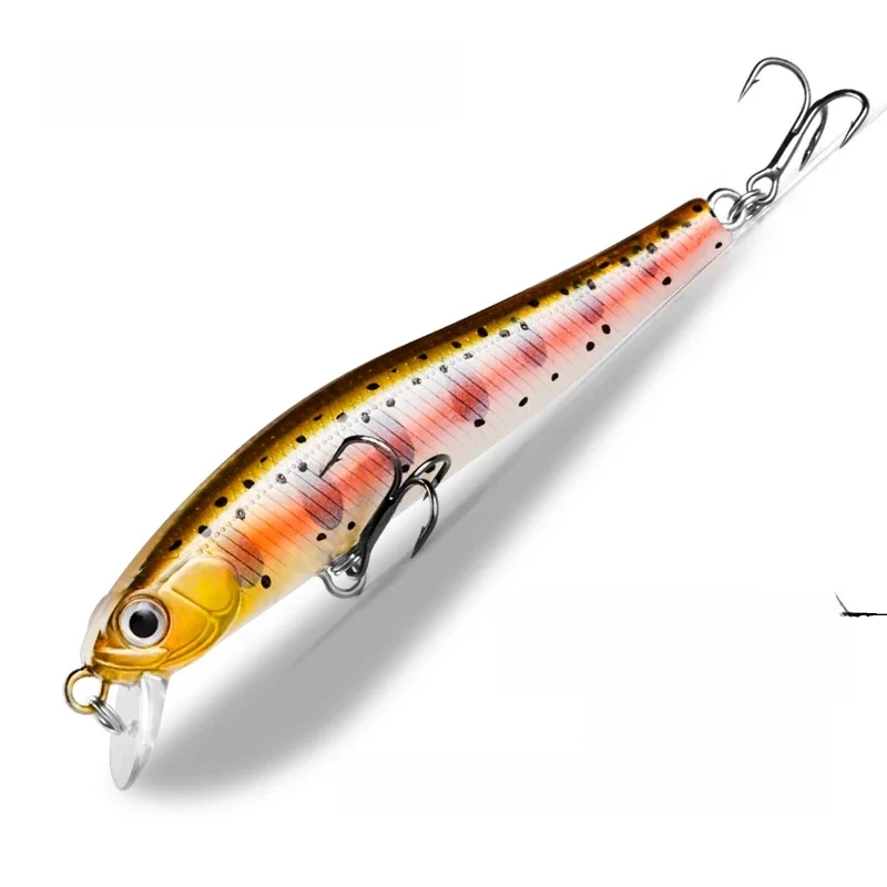 BEARKING gorący model 70mm 5.2g profesjonalna jakość magent waga przynęty wędkarskie minnow korba sztuczna przynęta Tackle — zdjęcie 2