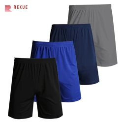 2024 Hot Sale Football Soccer Shorts Solid Color Black Blue Men's Soccer Pants Training Football Bottoms