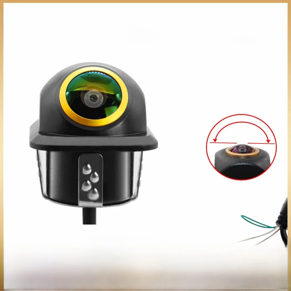 Caméra de recul grand angle 170 degrés SMARTOUR CCD CVBS NTSC HD pour voiture, vision nocturne starlight, effet fisheye