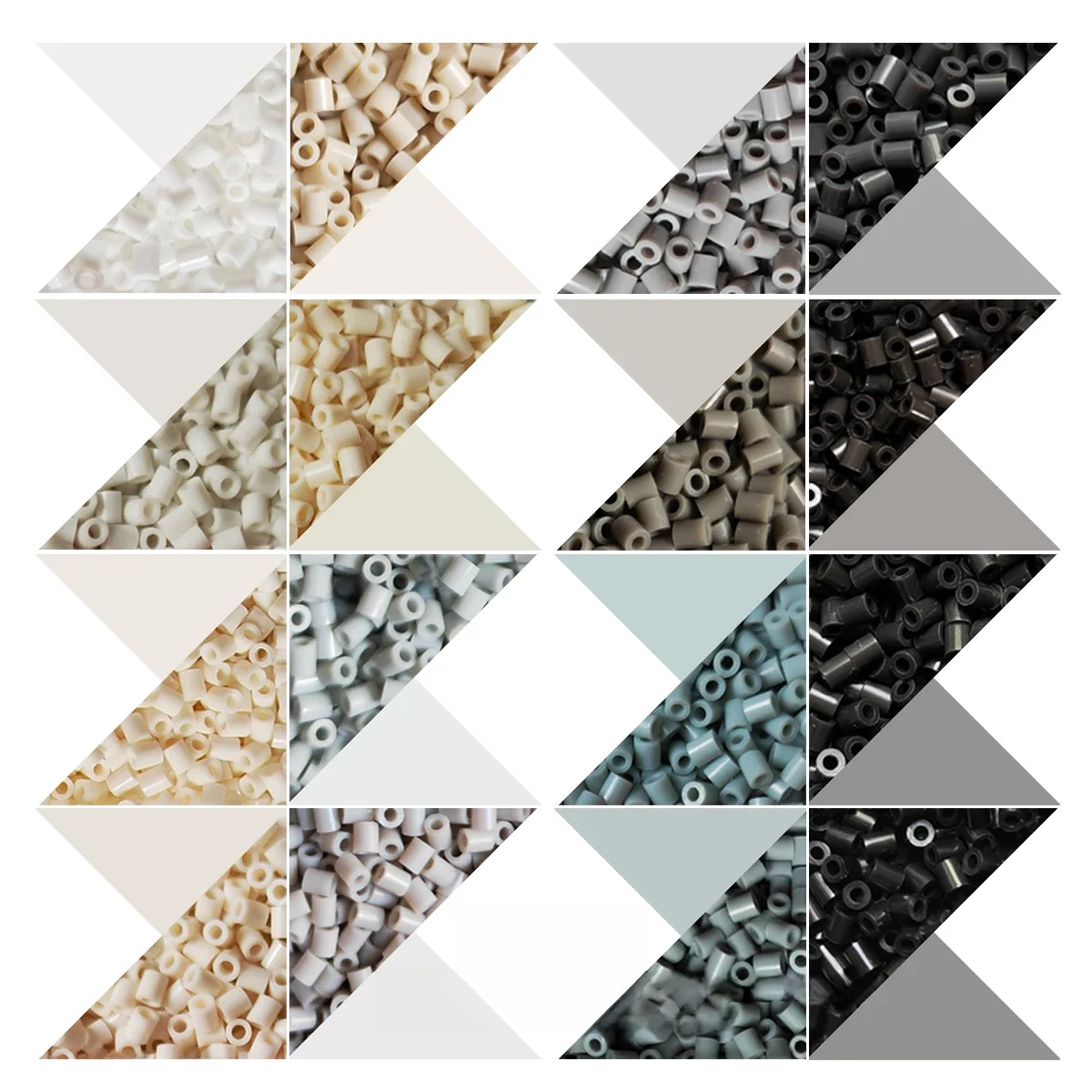 2.6mm Mini perles 1000 pièces couleurs noires Pixel Art fusible perles pour enfants cadeau Hama perles bricolage Puzzles perles de fer