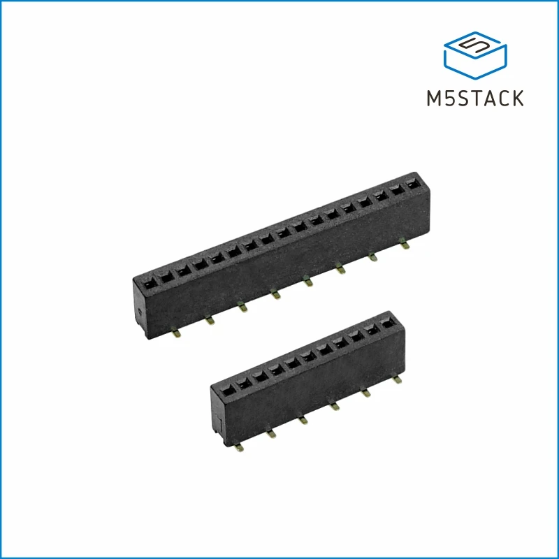 M5Stack Official 1.27 Header BUS Socket SMD for M5StampS3 (10 Sets)