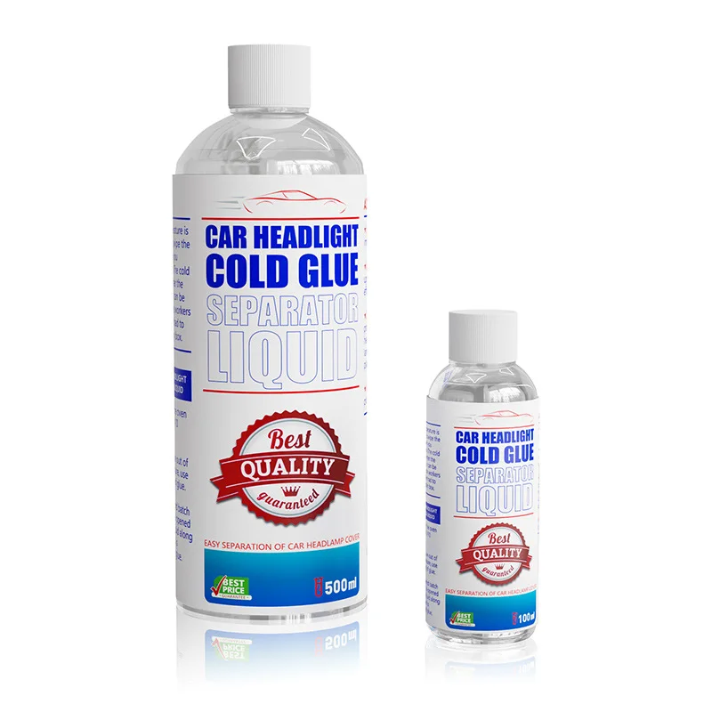 

100-500ml Car Headlight Separation Agent Headlight Lampshade Cold Glue Separator Fluid Disassembly Liquid Effective Repair tool