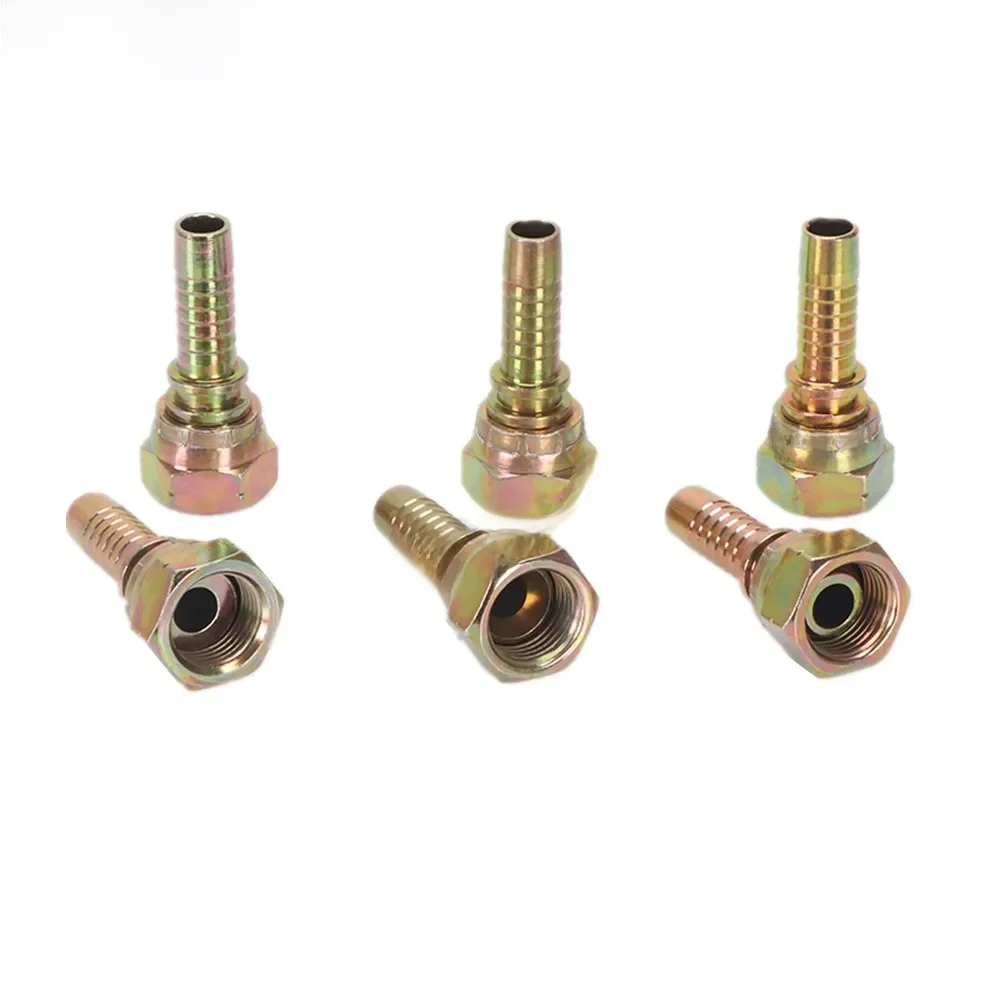 1 sztuk wąż prosty wąż wysokociśnieniowy złącze hydrauliczne BSP 1/4 3/8 1/2 do rury 6mm-19mm trójnik z króćcem złącze Adapter — zdjęcie 2