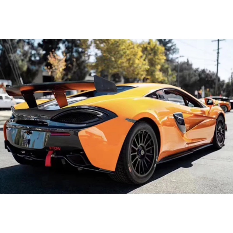 Car Rear Trunk Spoiler Rear Wing Tail Wing Parts Carbon Fiber for McLaren 570S 570GT 2015-2019 Upgrade Body kit