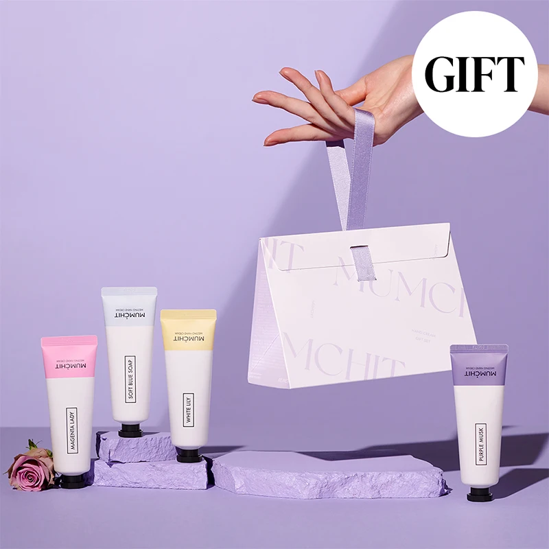 4 kinds of stop hand cream plan set