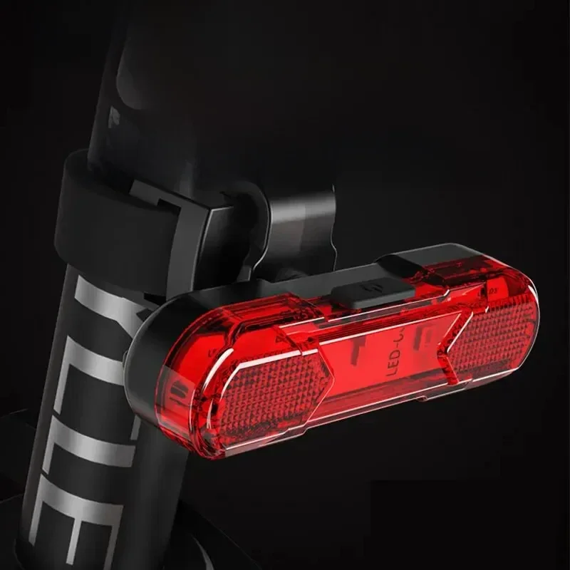 AliExpress cycle zone Bicycle Tail Light Bike Rear Light USB Rechargeable Waterproof Night Riding Safety Warning Taillight MTB Cycling Accessories ﻿