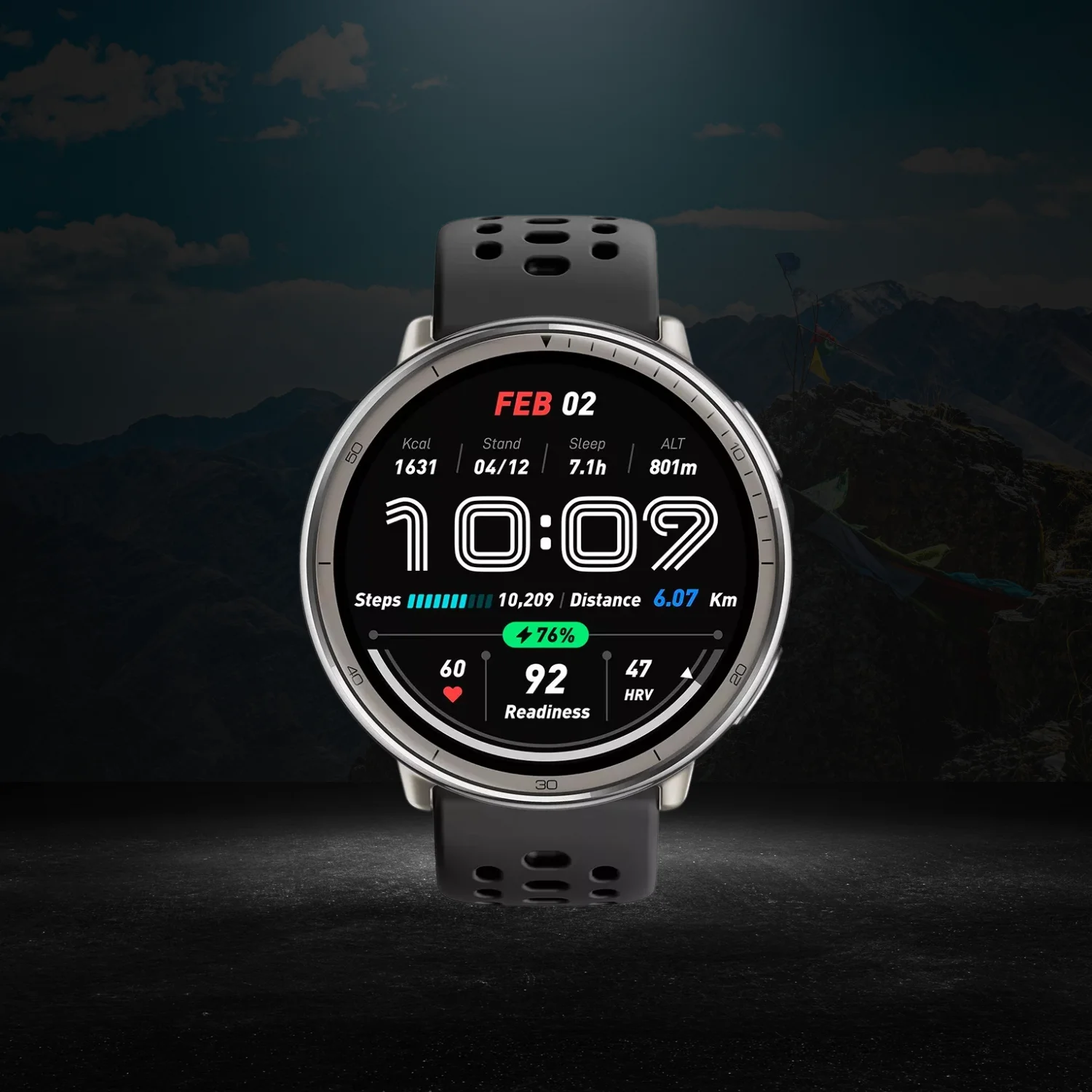 ساعة ذكية Amazfit Active 2 GPS 10 أيام مقاومة للماء لنظام Android Apple iPhone SmartWatch للياقة البدنية #5