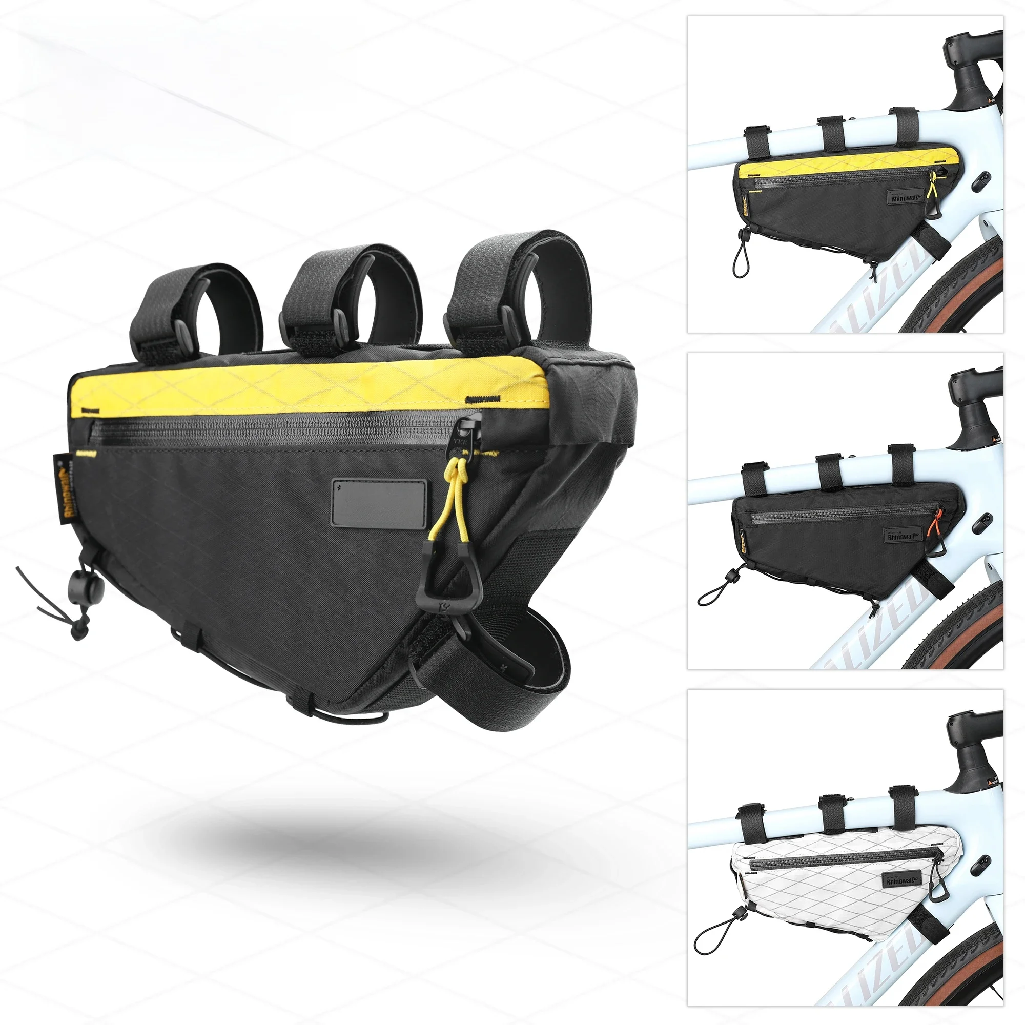 AliExpress Rhinowalk Bike Front Frame Bag Splash-Proof Bicycle Triangle Bag Bikepacking CycliRhinowalng Travel Storage Bag Bike Accessories