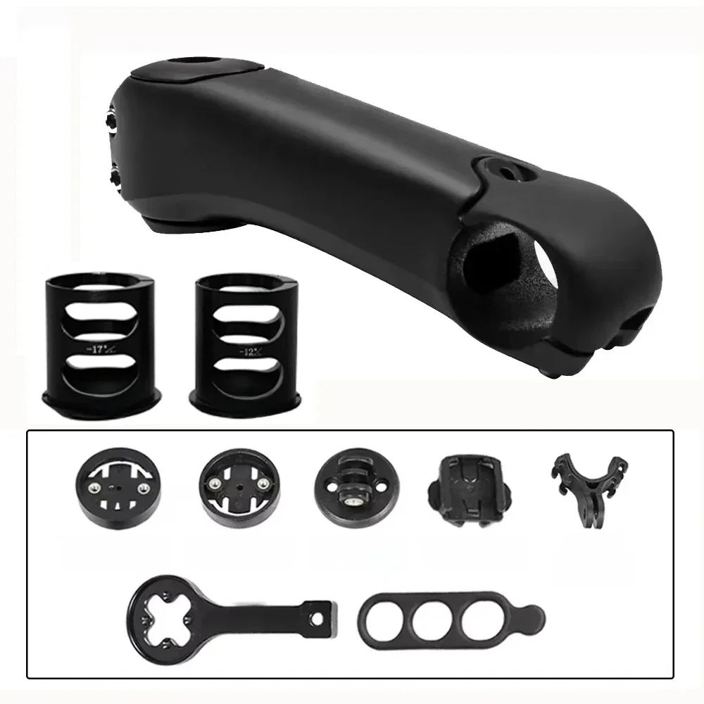 AliExpress Acavalr Bike Aero Stem T1000 Carbon Fiber MTB/Road Bike Carbon Stem 3 degrees adjust with computer mounts bicycle accessories