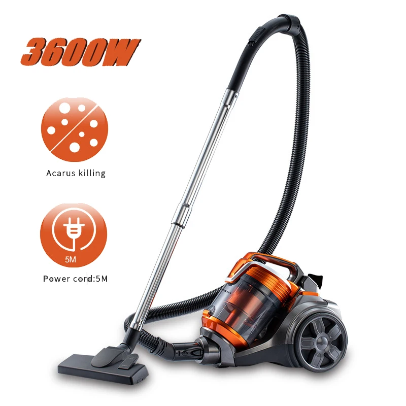 2500W hoover vacuum cleaner cylinders bagless vacuum Multi-Cyclonic Filtration Corded Vacuum Hard Floors Carpets Pet Hair