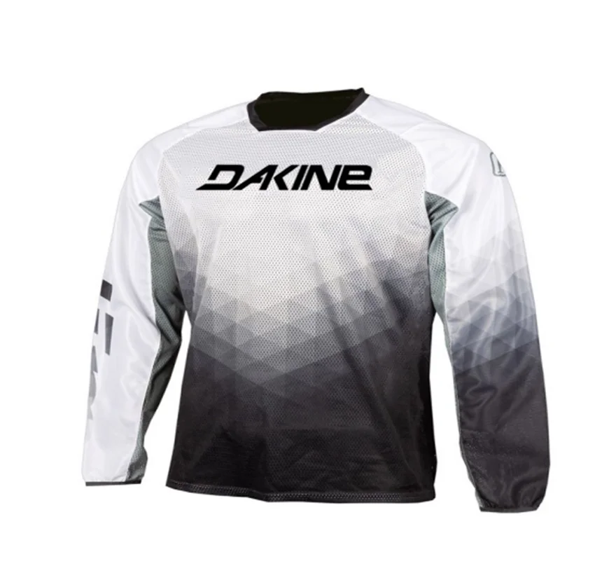 2022 off road Enduro Motocross jersey bmx downhill speed bicycle cycling shirt men mtb jersey mx dh white bike shirt