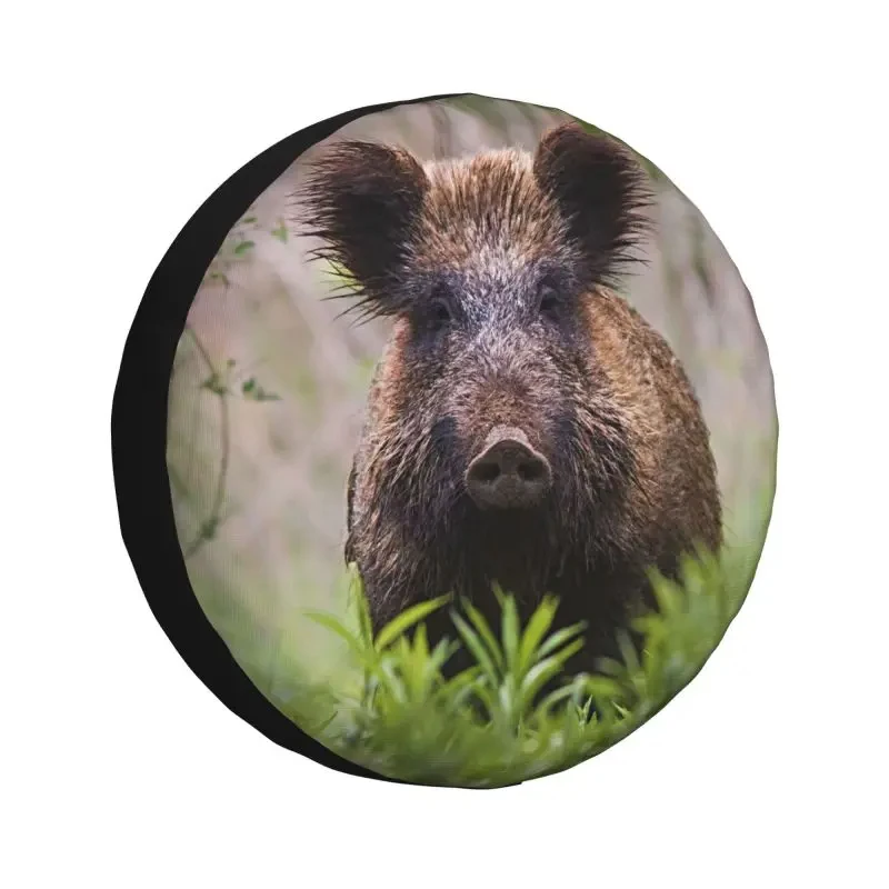 Wild Animal Boar Spare Tire Cover for Toyota RAV4 Prado 4WD 4x4 RV Car Wheel Protectors 14