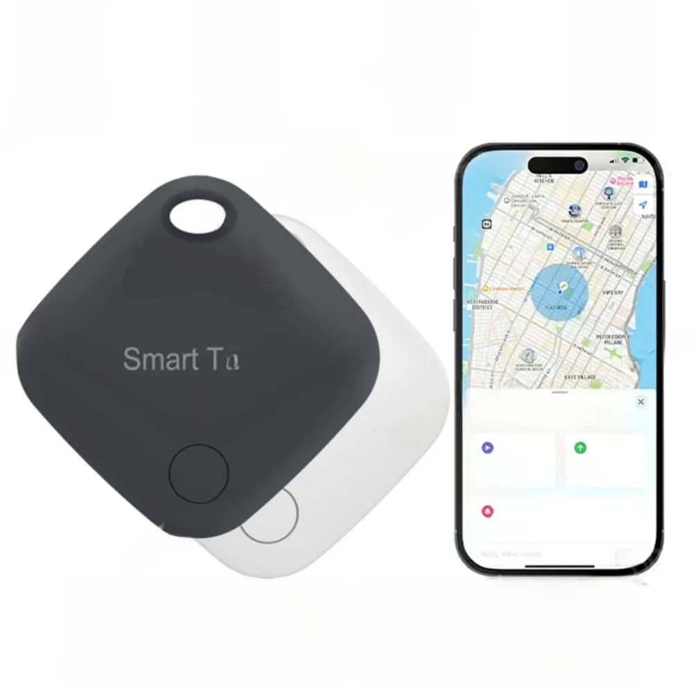 AliExpress SZKOSTON Long Distance Smart Tag GPS Tracker for Air Tag Key Finder Pet Wallet Bike Anti-lost Alarm Mini Locator Works with iOS Find My
