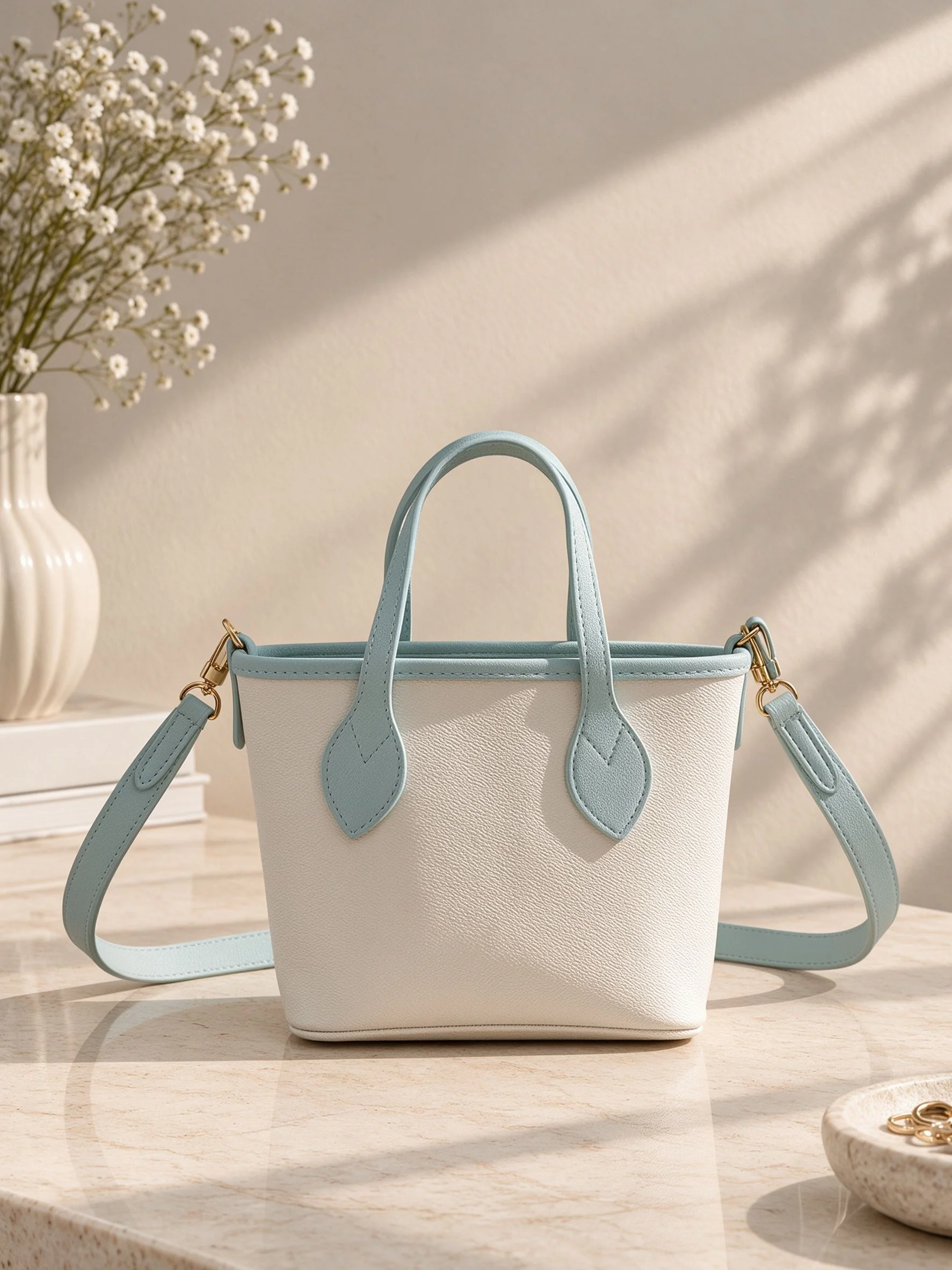 Fashionable New Designer Luxury Women's Bag Double-Sided Tote 7 Fashionable New Designer Luxury Women's Bag Double-Sided Tote