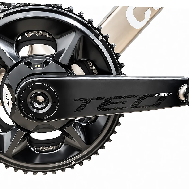 Magene TEO P515 Carbon Fiber Crankset with High-Precision Spider Power Meter 110BCD 4-Bolt Road Bike Power Meter Set
