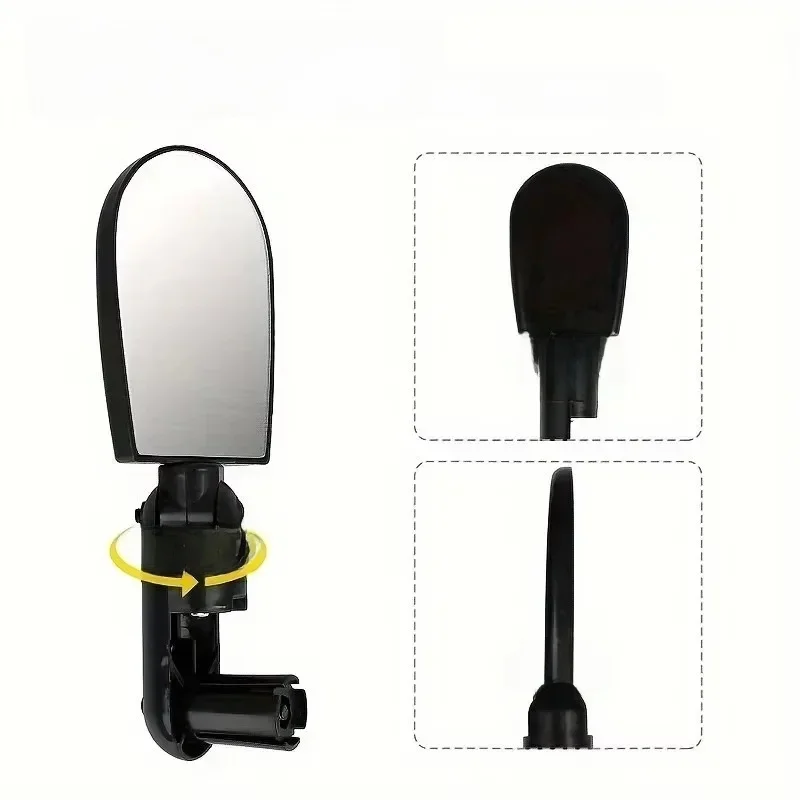 AliExpress NONE 1 Pcs Bike Mirrors Handle Grips Plug Collapsible Mountain Bike Mirrors Road Bike Rear View Plane Reflectors Cycling Equipment