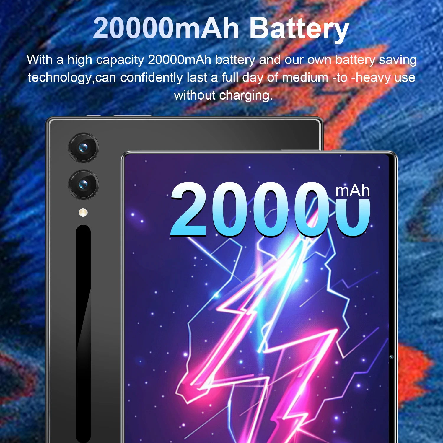 Immagine 7: Tablet PC da 10,36 Pollici Android 13.0 5G con Google Play, 14-Core, Doppia Fotocamera, Dual SIM, Bluetooth, Wi-Fi, 16GB + 1TB ROM