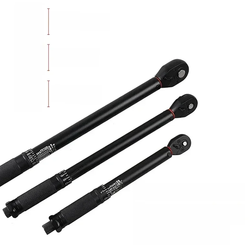 AliExpress UK 3-230N.m Torque Wrench Round Tube High Precision Adjustable 1/2'' 3/8'' 1/4'' Torque Wrench Car Bike