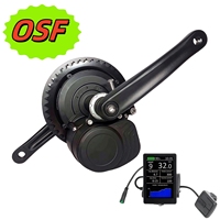 Tongsheng TSDZ2B OSF 48V 500W 36V 350W Ebike Mid Drive Motor Electric Bike Torque Sensor Conversion Kit DIY MTB to Electrical