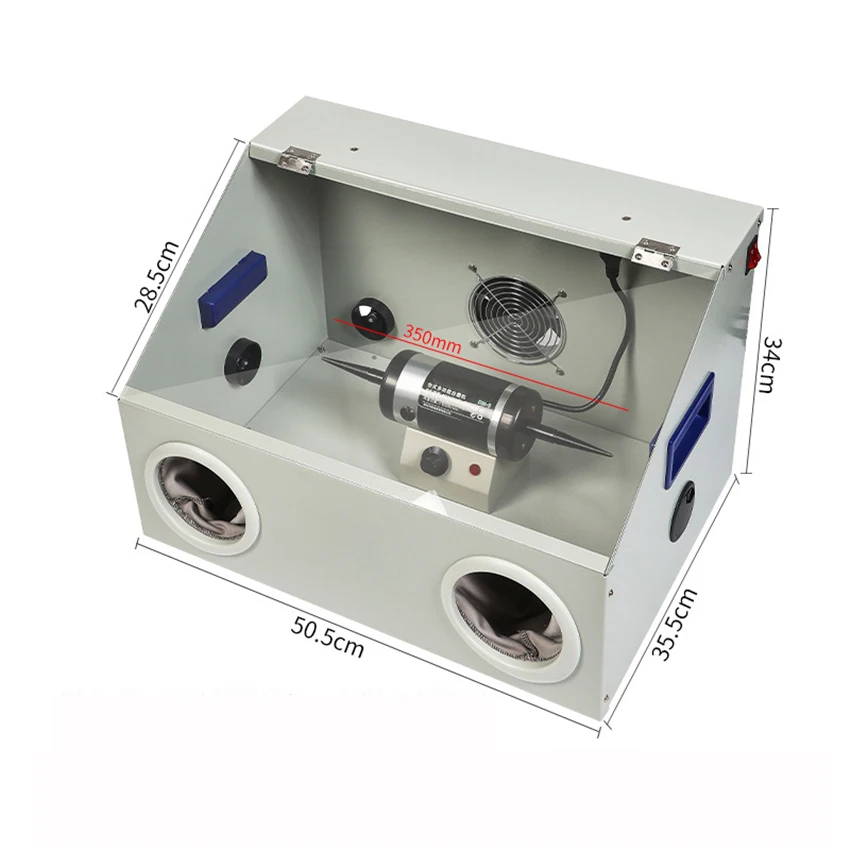 DM-5 Polijstmachine met stofzuiging en hoge afdichting, polijsten, slijpen en polijsten in één machine, 220V 200W