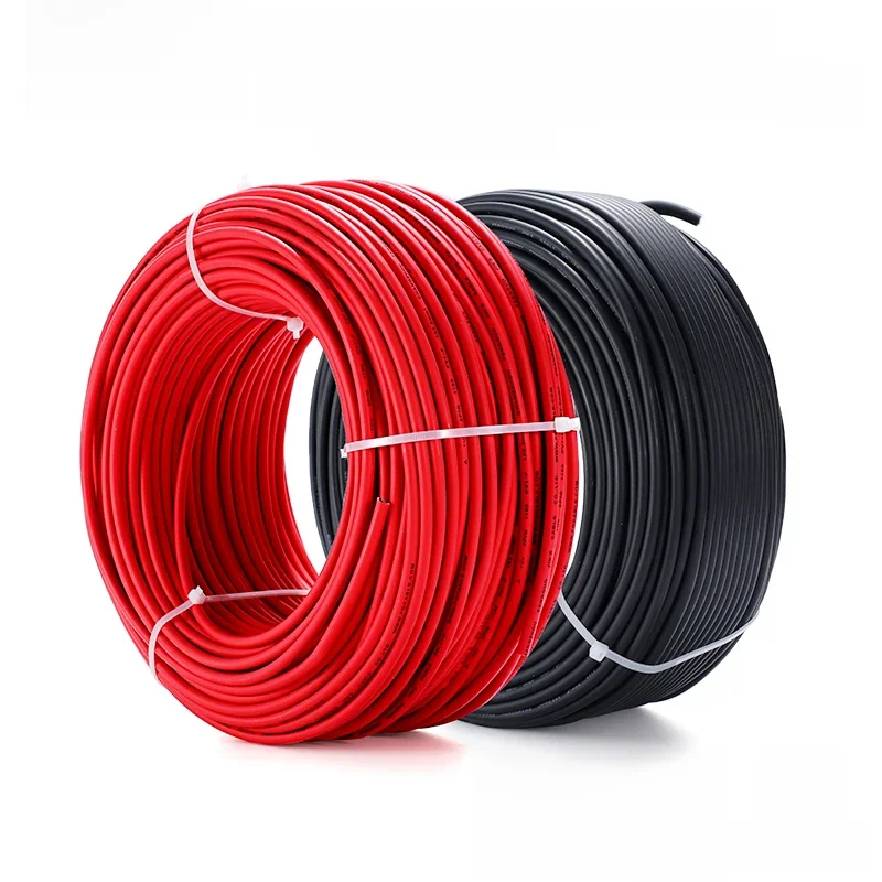 XIONGISOLAR câble solaire pv panneau Stecker fil 2.5/4/6 mm2 avec 1/2/3/5/8/10/15/20/30M connecteurs de fils solaires PV 10/12/14 AWG