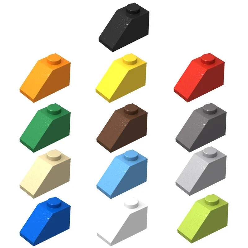 MOC 3040 accessoires série 1x2 briques inclinées blocs de construction jouets éducatifs cadeau pour enfant assembler jouet pièces accessoires Kit