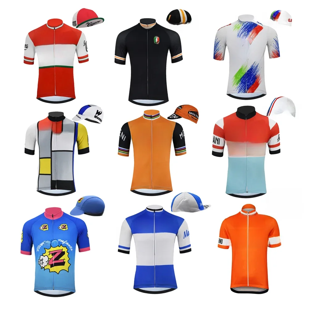 AliExpress Molteni Retro Cycling Jersey Team Z Men Road Bike Jersey Breathable Mtb Wear Clothing Triathlon Pdm