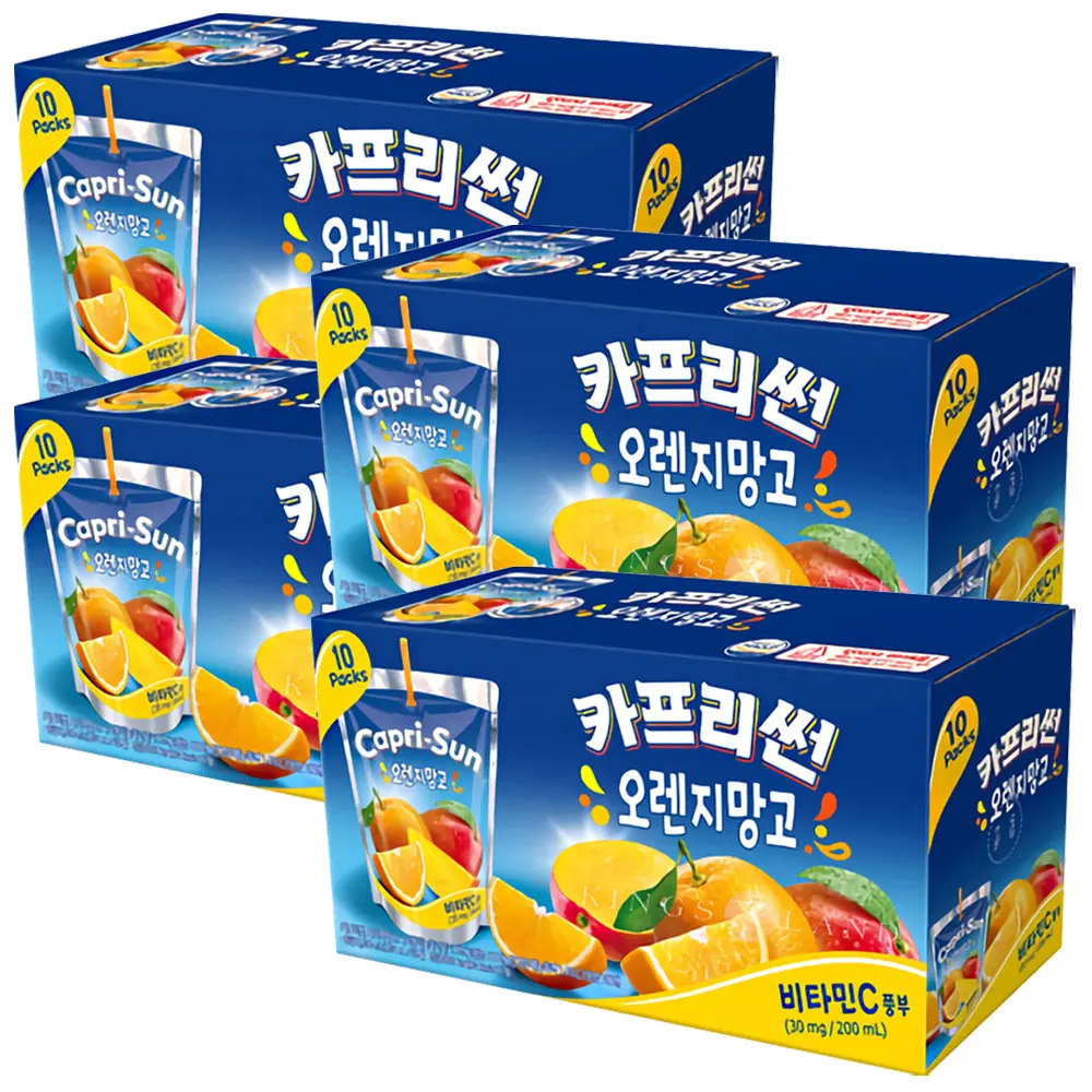 Capri-Sun orange mango 200ml × 40 pieces nectar drink fruit juice Juice