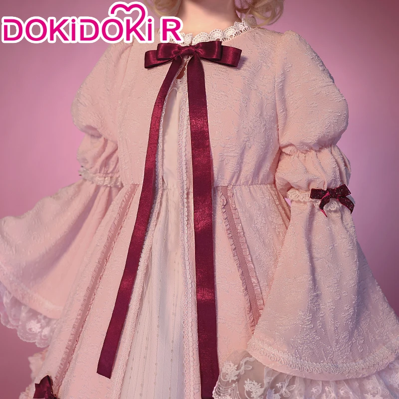 Hinaichigo Cosplay Costume Anime Rozen Maiden Cosplay DokiDoki-R Women Cute Doll Cosplay Lolita Pink Dress Hinaichigo Chrismas