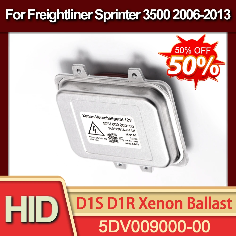 

Модуль блока управления балластом ксеноновых фар HID OEM 5DV009000-00 Балласт ксеноновых фар для Freightliner Sprinter 3500 2006-2013