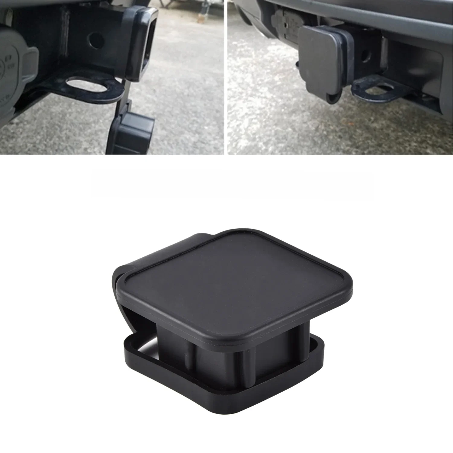 Dla Toyota Mercedes Ford Jeep Nissan Chevy Chevrolet RAM Dodge 82208453 AB 1L2Z-17F000-CA Osłona zaczepu holowniczego Odbiornik zaślepki wtyczki holowniczej — 2