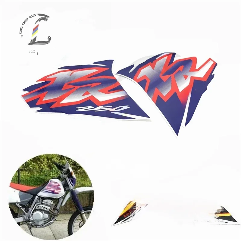 XR motocykl wodoodporne naklejki zbiornik paliwa naklejki naklejki Protector naklejka akcesoria dla Honda XR250 XR400 XR600 XR 250 400 — zdjęcie 2