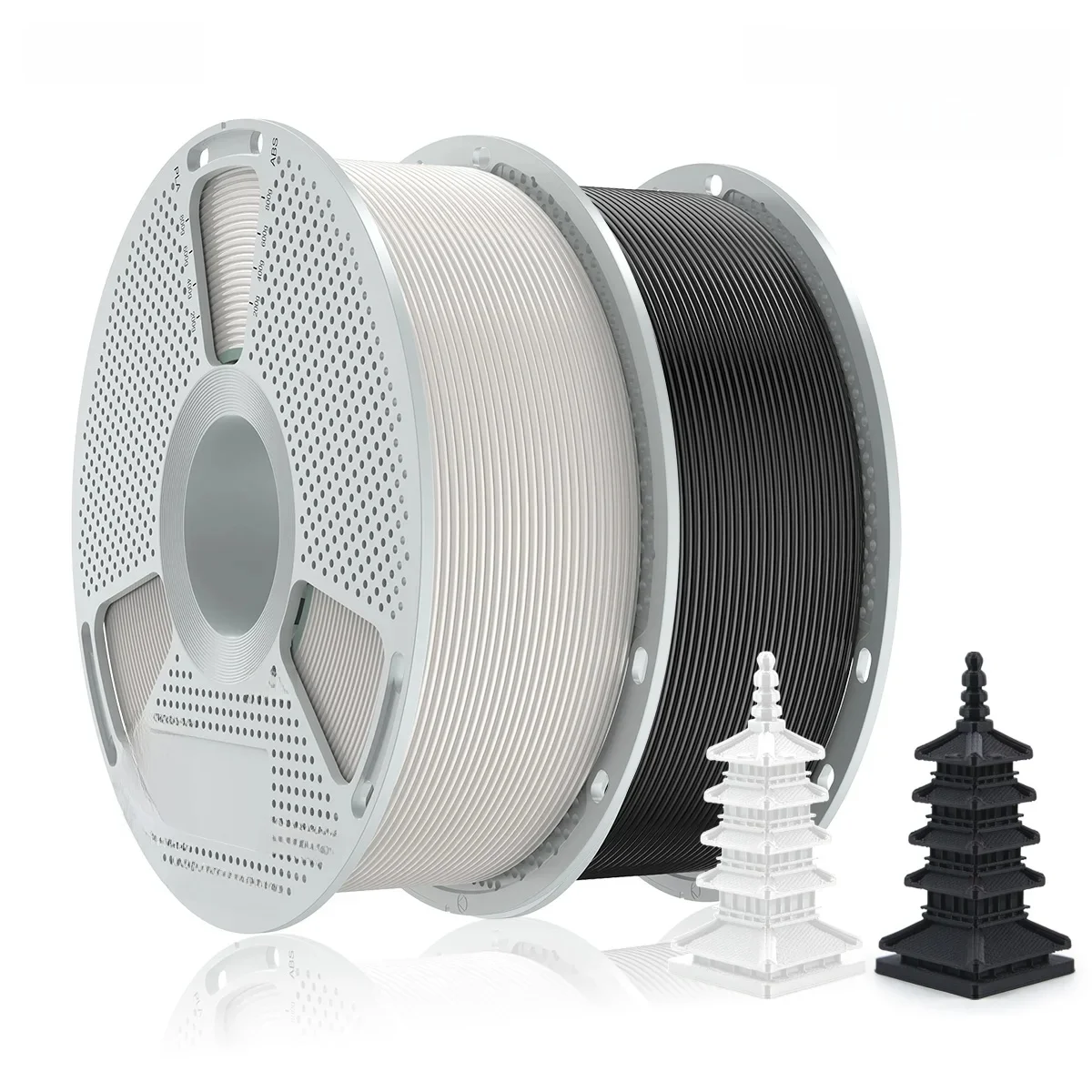 SUNLU ASA 3D-printerfilament 1,75 mm 1 kg/2,2 lbs, hoge temperatuurbestendigheid en UV-bestendig, weerbestendig 3D-printmateriaal voor buiten - afbeelding 2